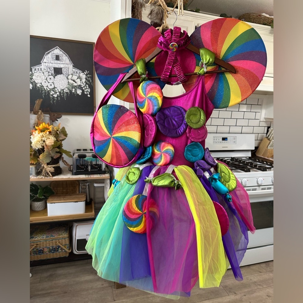 Chasing FireFlies Wishcraft Candy Fairy Halloween Costume & Accessories - Picture 11 of 14